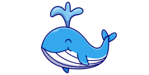 Illustration eines Wales